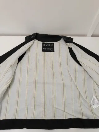 Chaleco Negro Seaport Unisex