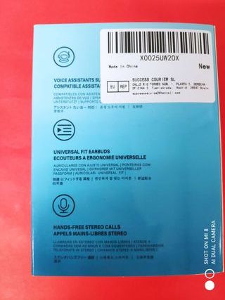 Cuffie Bluetooth Trasparenti Azzurre