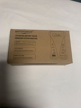 Comprobador Batería moto MOTOPOWER