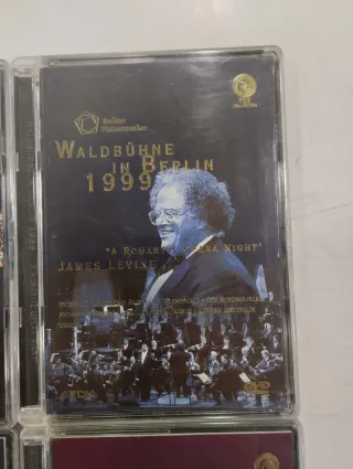 DVDs Conciertos Clásicos TDK (4 unidades)