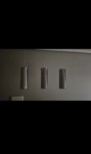 Lámpara de techo colgante cilíndrica