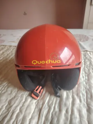 Casco esquí/snowboard Quechua rojo