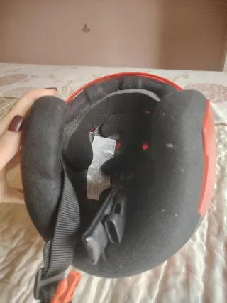 Casco esquí/snowboard Quechua rojo