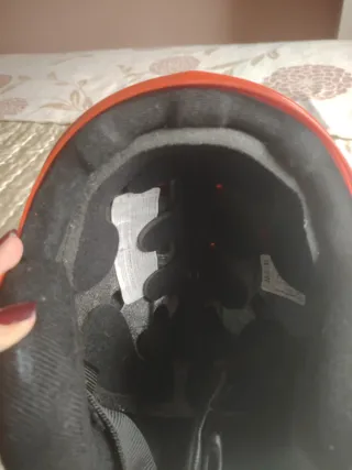 Casco esquí/snowboard Quechua rojo