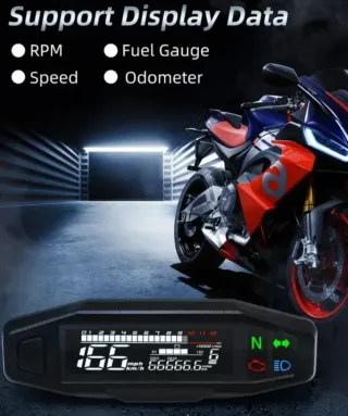 Panel de instrumentos universal para moto