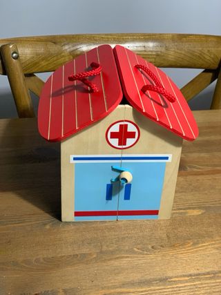Casita Hospital Madera Juguete