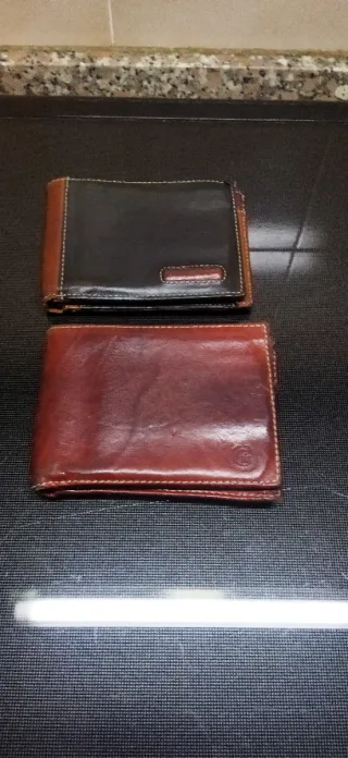 Portafogli  e porta assegni in pelle uomo