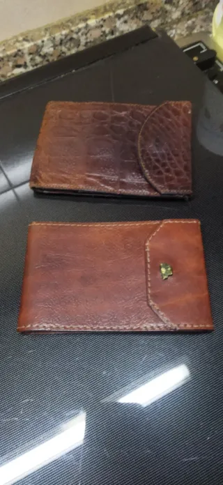 Portafogli  e porta assegni in pelle uomo