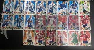 22 Cartas Adrenalyn 2009 con fichajes y especiales
