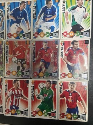 22 Cartas Adrenalyn 2009 con fichajes y especiales