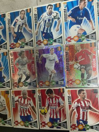 22 Cartas Adrenalyn 2009 con fichajes y especiales