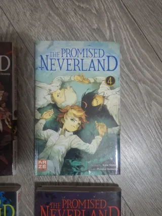 The promised neverland Tomos 3 al 6 de Kaiu Shirai