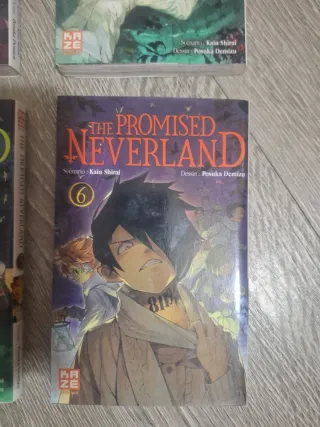 The promised neverland Tomos 3 al 6 de Kaiu Shirai
