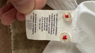 Camisa Carolina Herrera Blanca