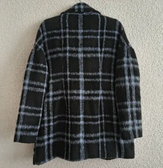 Abrigo Oversize de cuadros Lefties