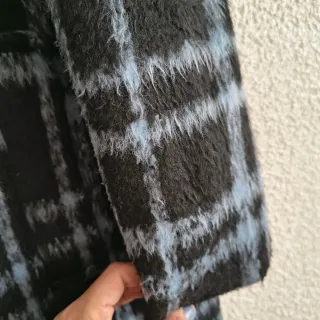 Abrigo Oversize de cuadros Lefties