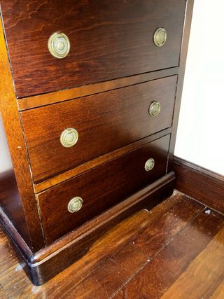 Sinfonier antiguo madera 5 cajones