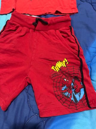 Set Spiderman Miles Morales tg. 4/5 anni