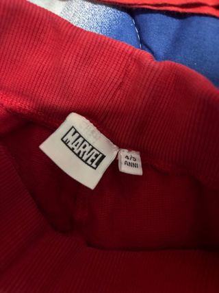 Set Spiderman Miles Morales tg. 4/5 anni