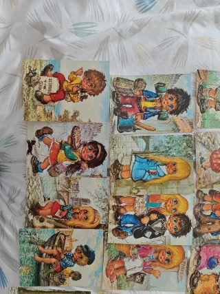 26 Postales Michel Thomas Colección