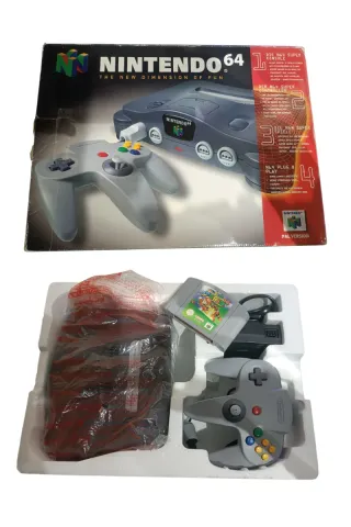 Nintendo 64 PAL EUR+ Super Mario Colección Retro.