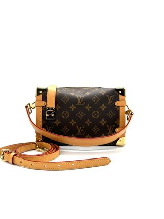 Louis Vuitton Petite Malle Souple Marrón/Oro