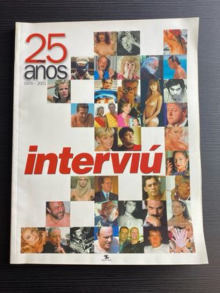 Lote revistas Interviú 25 años (1976-2001)
