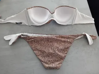 Costume bikini stampa leopardata