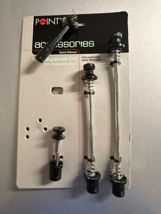 Kit Ejes Seguridad Antirrobo Bicicleta