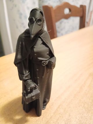 Statuetta Dottore Peste Nero