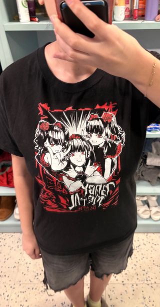 Camiseta Babymetal Shein Talla L
