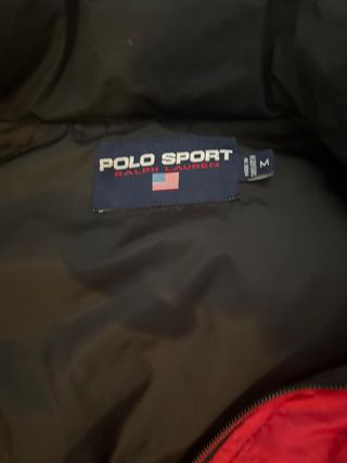 Abrigo Polo Sport Rojo