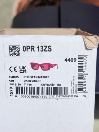 Gafas de sol Prada Roja Multicolor