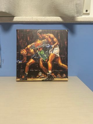 Acuarela Muhammad Ali Nintendo