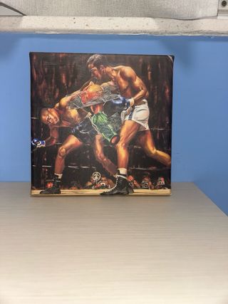 Acuarela Muhammad Ali Nintendo