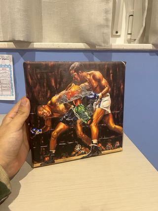 Acuarela Muhammad Ali Nintendo