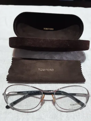 Monturas Gafas Tom Ford Mujer Plata