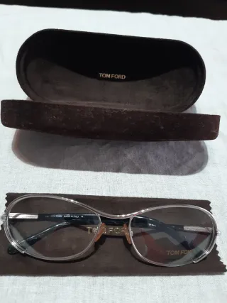 Monturas Gafas Tom Ford Mujer Plata