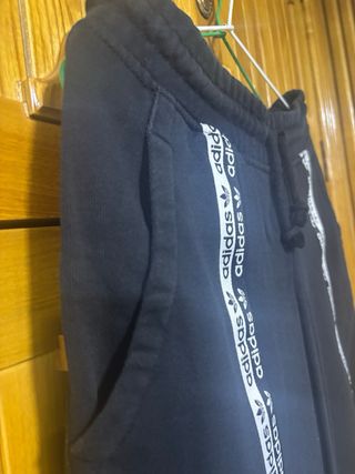 Pantalón chándal Adidas negro hombre talla 36