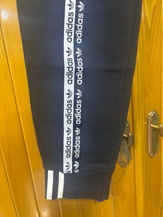 Pantalón chándal Adidas negro hombre talla 36