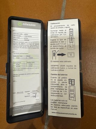 Medidor pH Milwaukee pH600