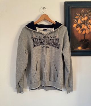 Sudadera Lonsdale London Gris Talla S