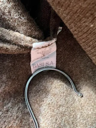 Jersey Lacoste Vintage Marrón Talla XXL