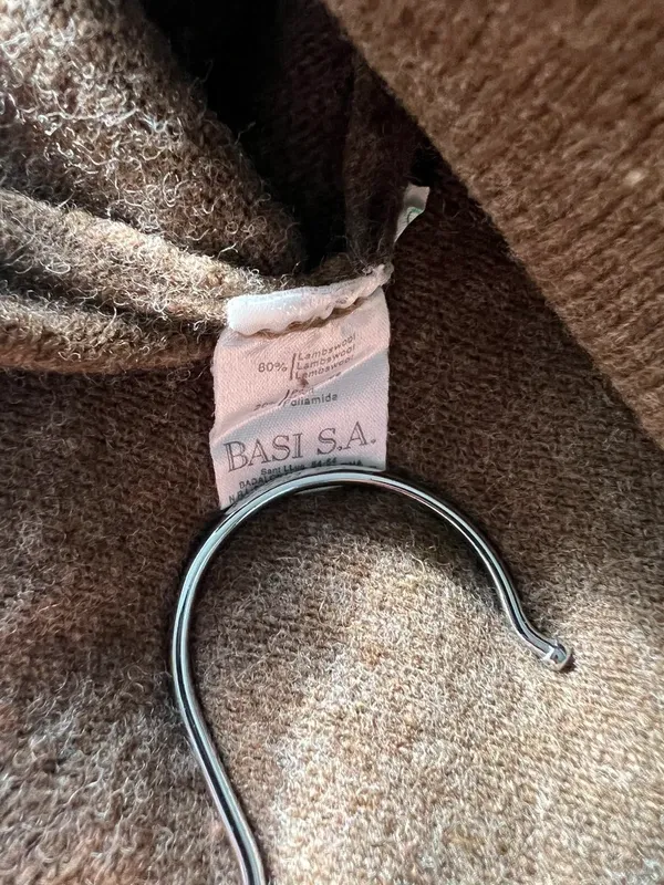 Jersey Lacoste Vintage Marrón - Talla XXL