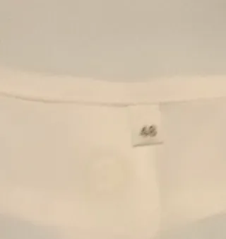 Blusa blanca manga larga