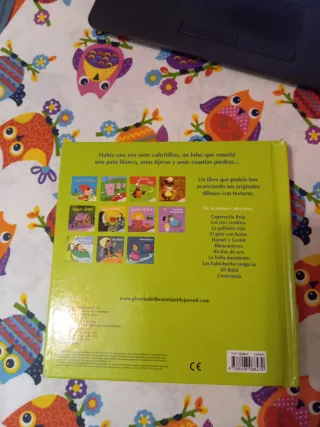 El lobo y los 7 cabritillos: Con texturas en el...