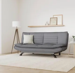 Sofá Cama Gris Tela NUEVO