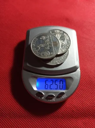 Lote de inversión con 3 monedas de plata