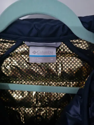 Chaqueta Columbia Mujer Azul Talla M