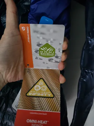 Chaqueta Columbia Mujer Azul Talla M